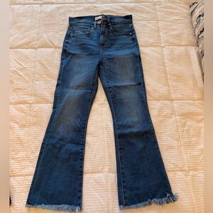 LOFT Dark Blue Flare Jeans
